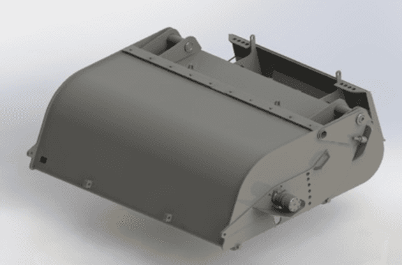 Щетка дорожная EC серия T (бункерная)