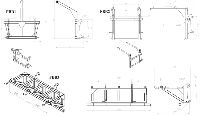 Вилы для Биг-бэгов FBB